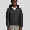 Lyle & Scott Kinder Mäntel & Jacken<Leichte Kinder-Pufferjacke Pechschwarz