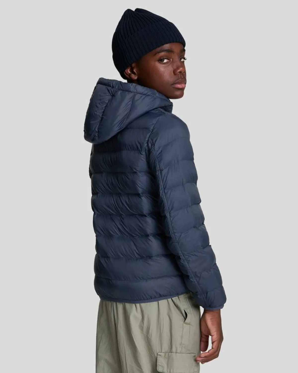 leichte_kinderpufferjacke_2.webp Lyle & Scott Kinder Mäntel & Jacken<Leichte Kinder-Pufferjacke DunkleMarine