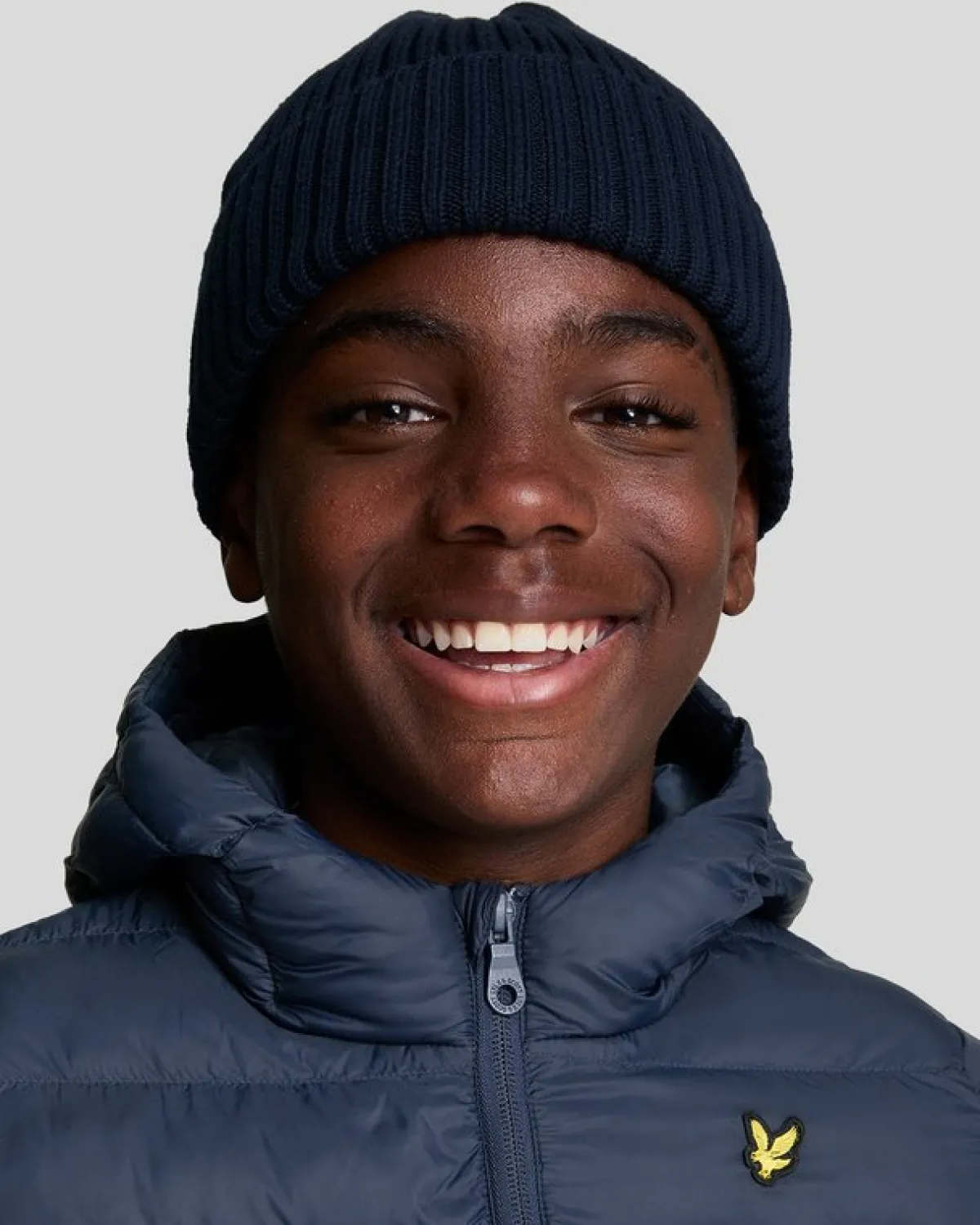 leichte_kinderpufferjacke_3.webp Lyle & Scott Kinder Mäntel & Jacken<Leichte Kinder-Pufferjacke DunkleMarine