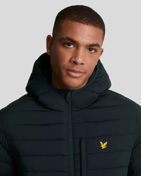 Lyle & Scott Sportbekleidung | Mäntel & Jacken<Leichte Sport Stretch Steppjacke DarkNavy