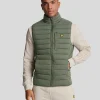 Lyle & Scott Sportbekleidung<Leichte Sport Stretch Steppweste CactusGreen