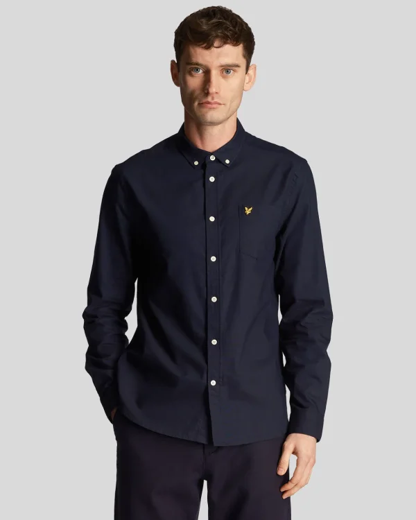 Lyle & Scott Hemden<Leichtes Oxford Hemd DunkleMarine