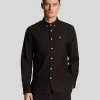 Lyle & Scott Hemden<Leichtes Oxford Hemd Pechschwarz