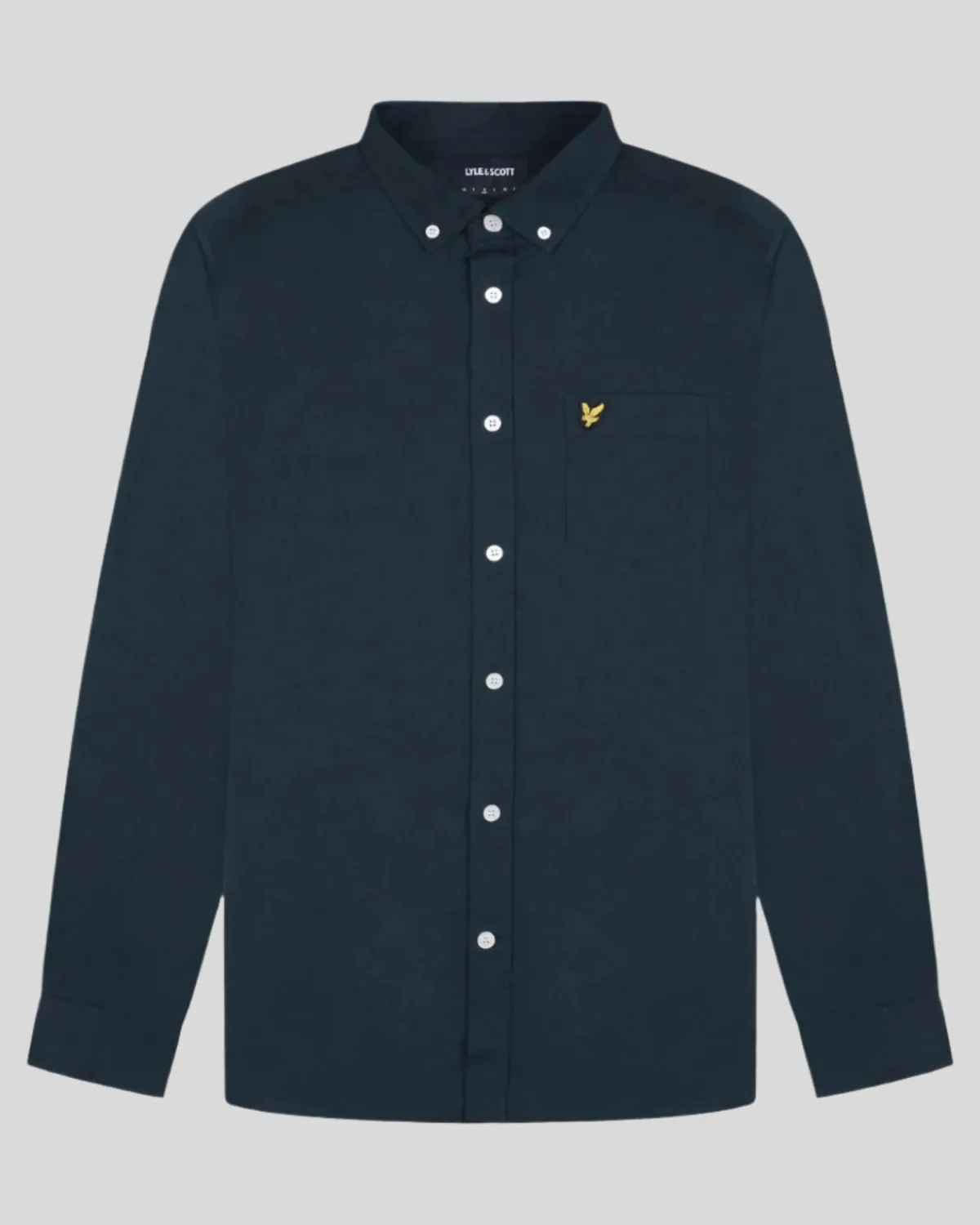 leichtes_oxford_hemd_0.webp Lyle & Scott Groß & Groß | Übergrößen<Leichtes Oxford Hemd DunkleMarine