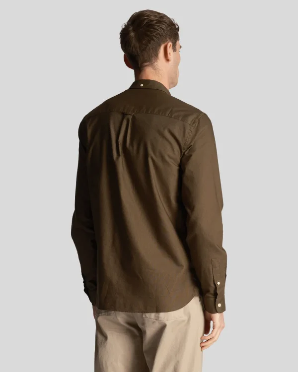 Lyle & Scott Hemden<Leichtes Oxford Hemd Olive