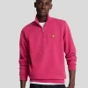 Lyle & Scott Vermächtnis | Sweatshirts<Loopback 1/4 Zip Sweatshirt RichBurgundy