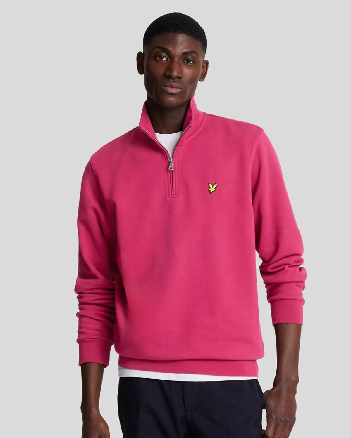 loopback__zip_sweatshirt_0.webp Lyle & Scott Vermächtnis | Sweatshirts<Loopback 1/4 Zip Sweatshirt RichBurgundy