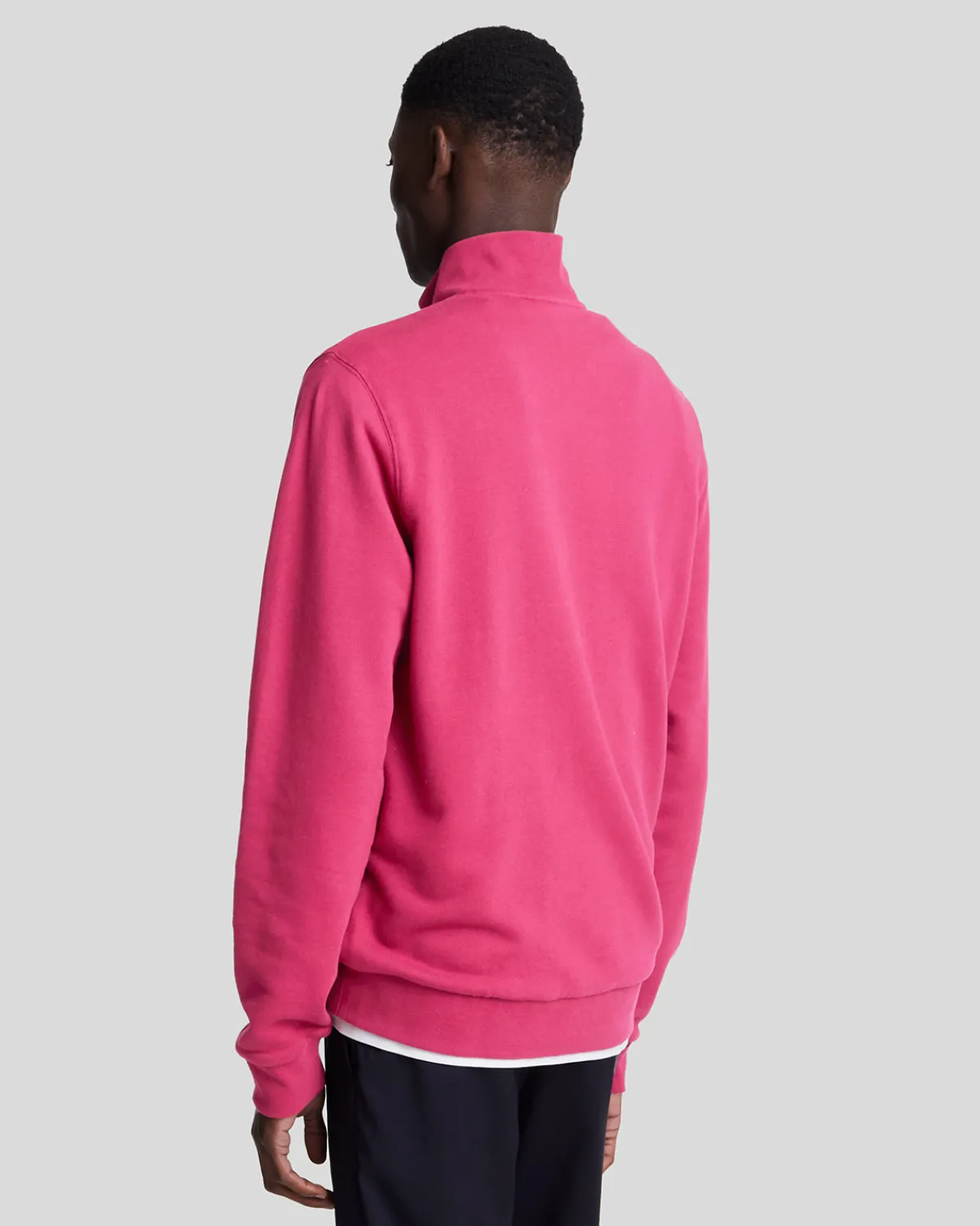 loopback__zip_sweatshirt_2.webp Lyle & Scott Vermächtnis | Sweatshirts<Loopback 1/4 Zip Sweatshirt RichBurgundy