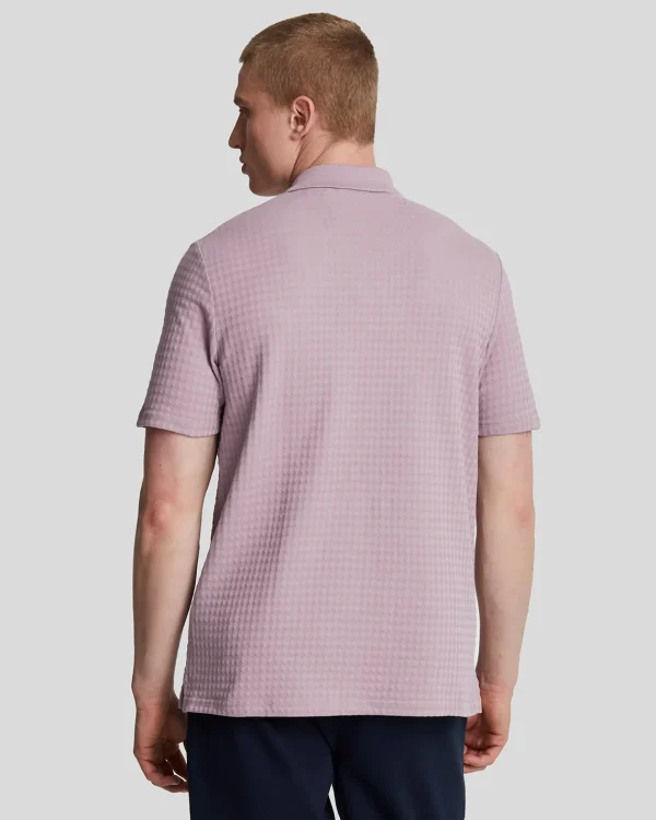 Lyle & Scott Polohemden<Micro Argyle Polohemd MountainThistle