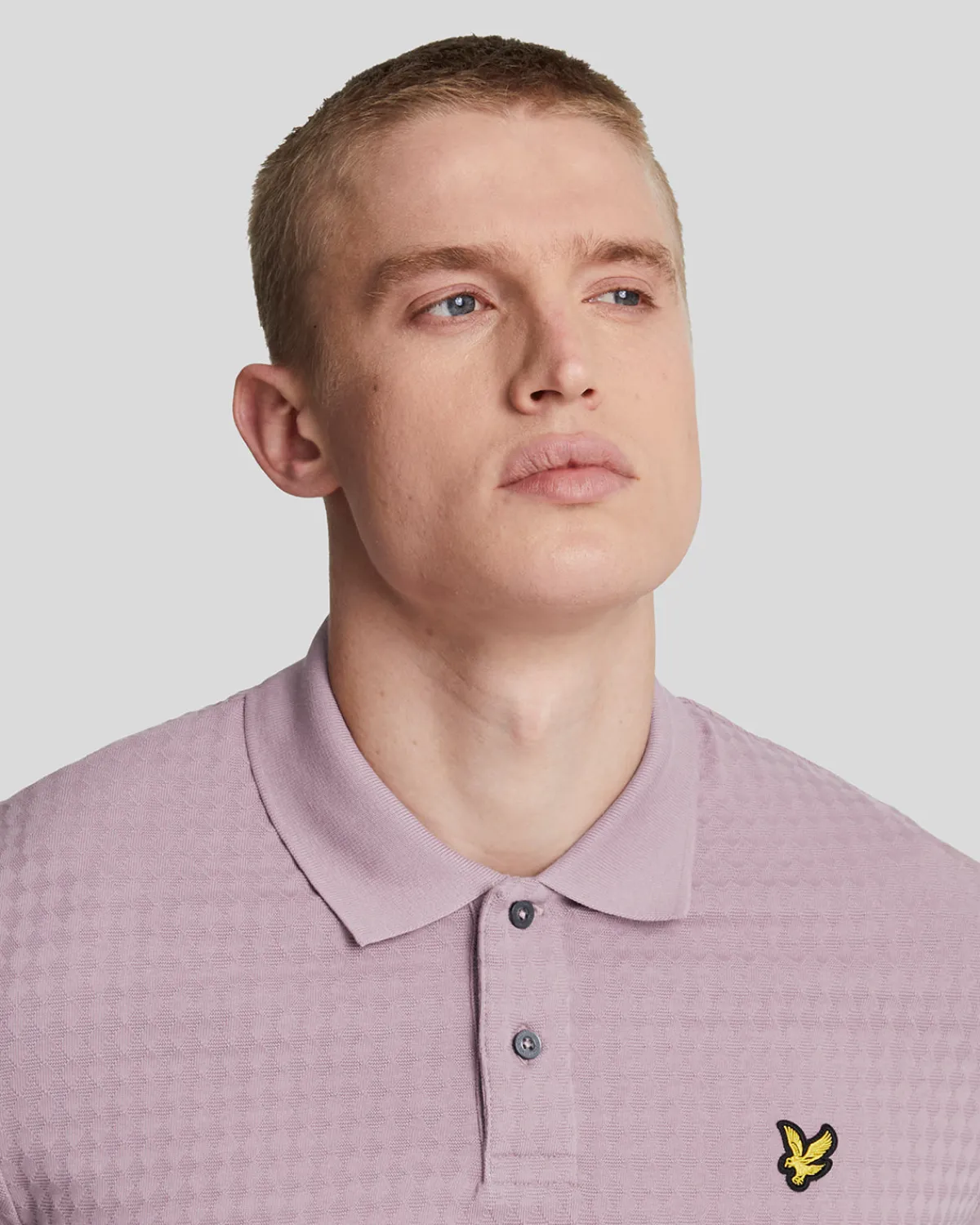 micro_argyle_polohemd_3.webp Lyle & Scott Polohemden<Micro Argyle Polohemd MountainThistle