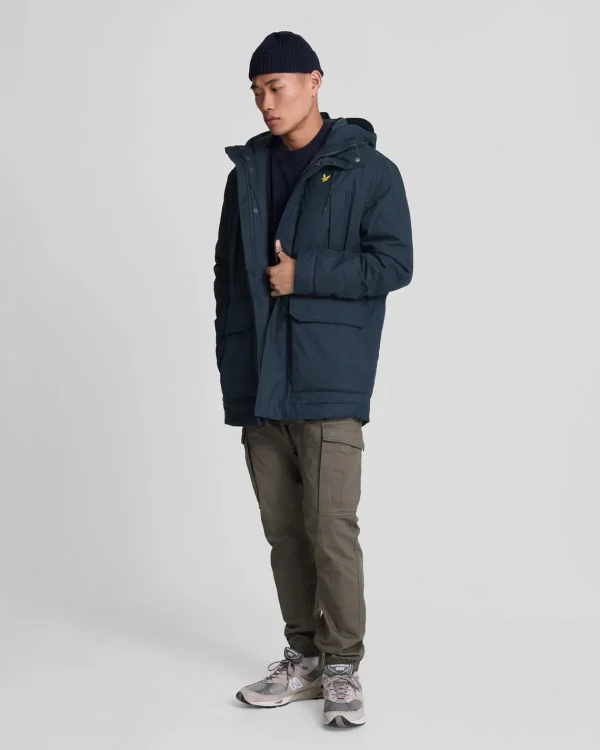 Lyle & Scott Vermächtnis<Microfleece Parka DunkleMarine