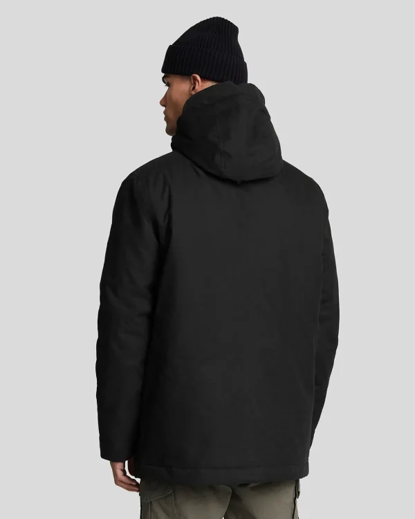 Lyle & Scott Mäntel & Jacken<Microfleece Parka Pechschwarz