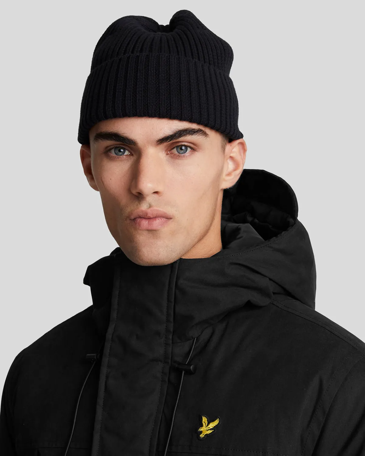 microfleece_parka_3-1.webp Lyle & Scott Mäntel & Jacken<Microfleece Parka Pechschwarz