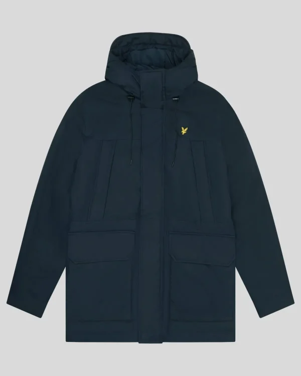 Lyle & Scott Vermächtnis<Microfleece Parka DunkleMarine