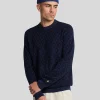 Lyle & Scott Pullover & Strickwaren<Monogramm Intarsien Pullover NavyNight