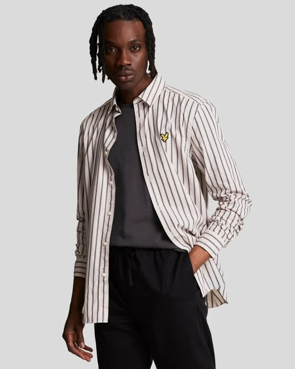 Lyle & Scott Vermächtnis | Hemden<Multistreifen-Hemd Cove/DarkNavy