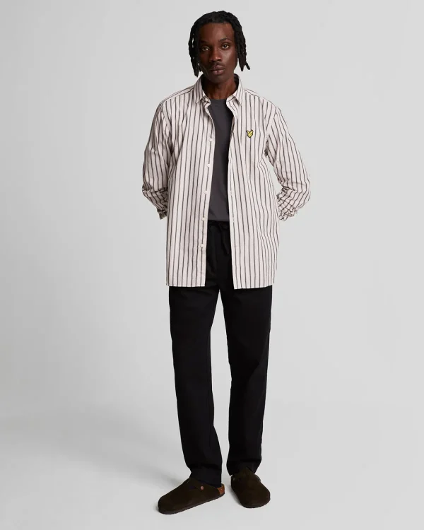 Lyle & Scott Vermächtnis | Hemden<Multistreifen-Hemd Cove/DarkNavy