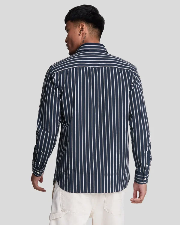 Lyle & Scott Hemden<Multistreifen-Hemd DarkNavy/Cove