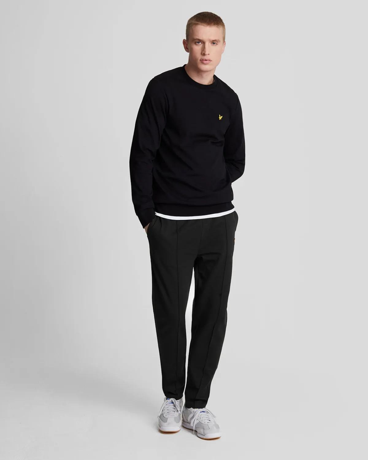 pintuck_interlock_jogger_0.webp Lyle & Scott Jogger<Pintuck Interlock Jogger JetBlack
