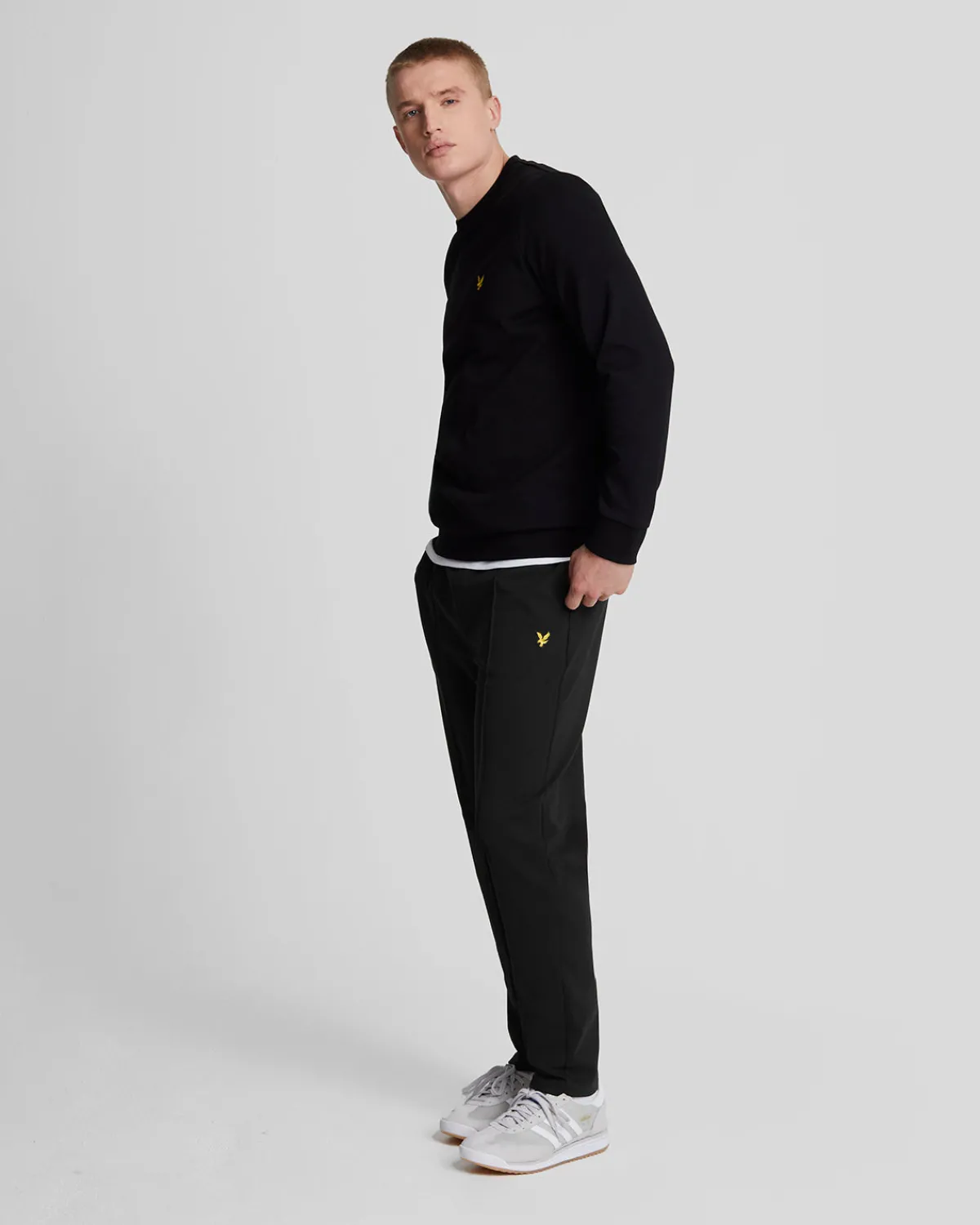 pintuck_interlock_jogger_1.webp Lyle & Scott Jogger<Pintuck Interlock Jogger JetBlack