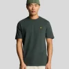 Lyle & Scott Vermächtnis | T-shirts<Pique T-Shirt DeepGreen