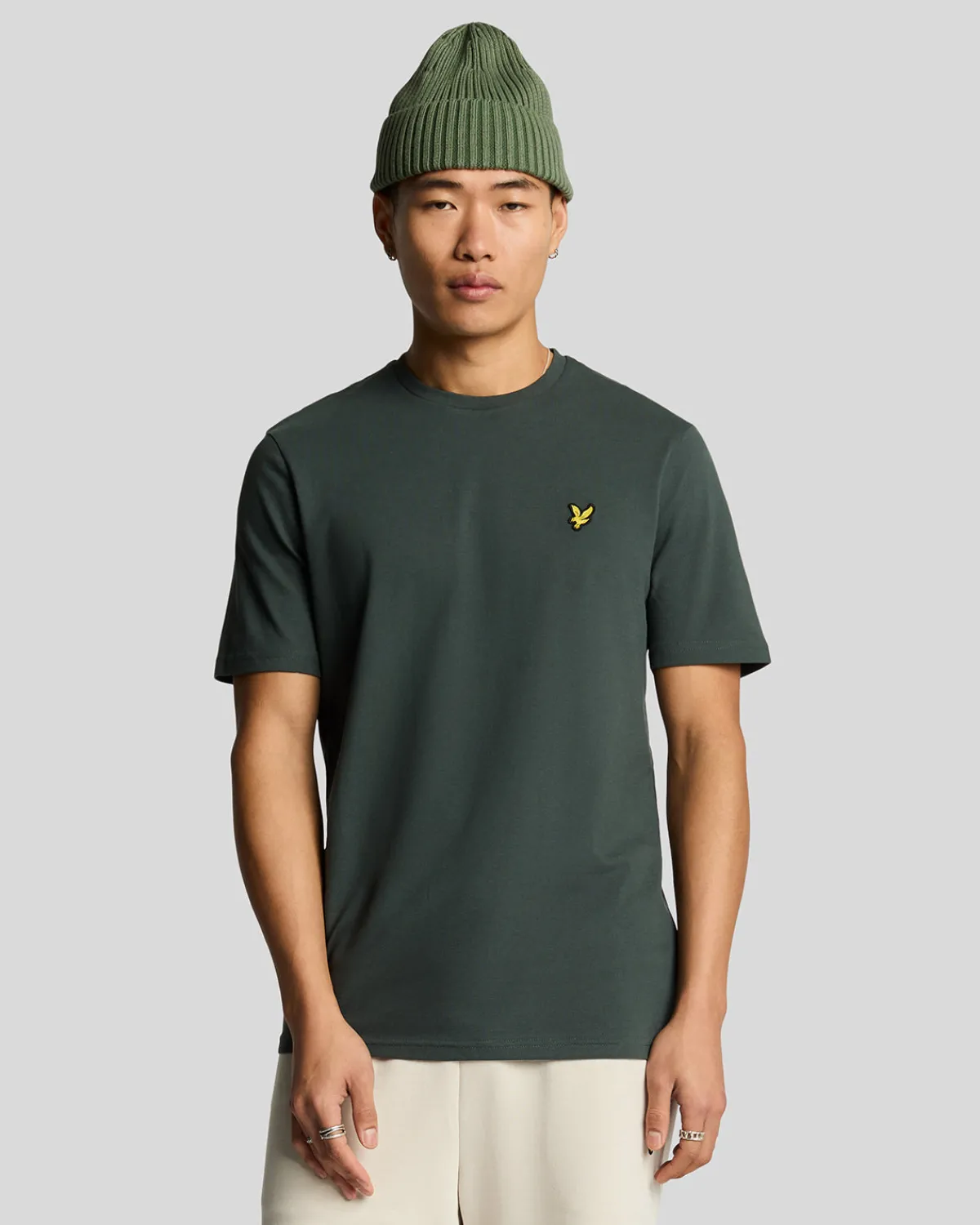 pique_tshirt_0-1.webp Lyle & Scott Vermächtnis | T-shirts<Pique T-Shirt DeepGreen