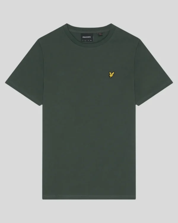 Lyle & Scott Vermächtnis | T-shirts<Pique T-Shirt DeepGreen
