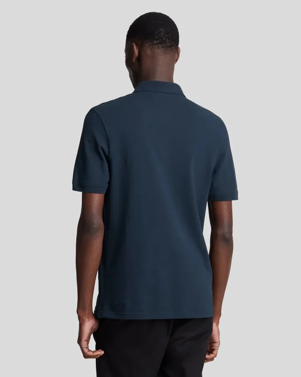 Lyle & Scott Polohemden<Polohemd mit Reißverschluss DarkNavy