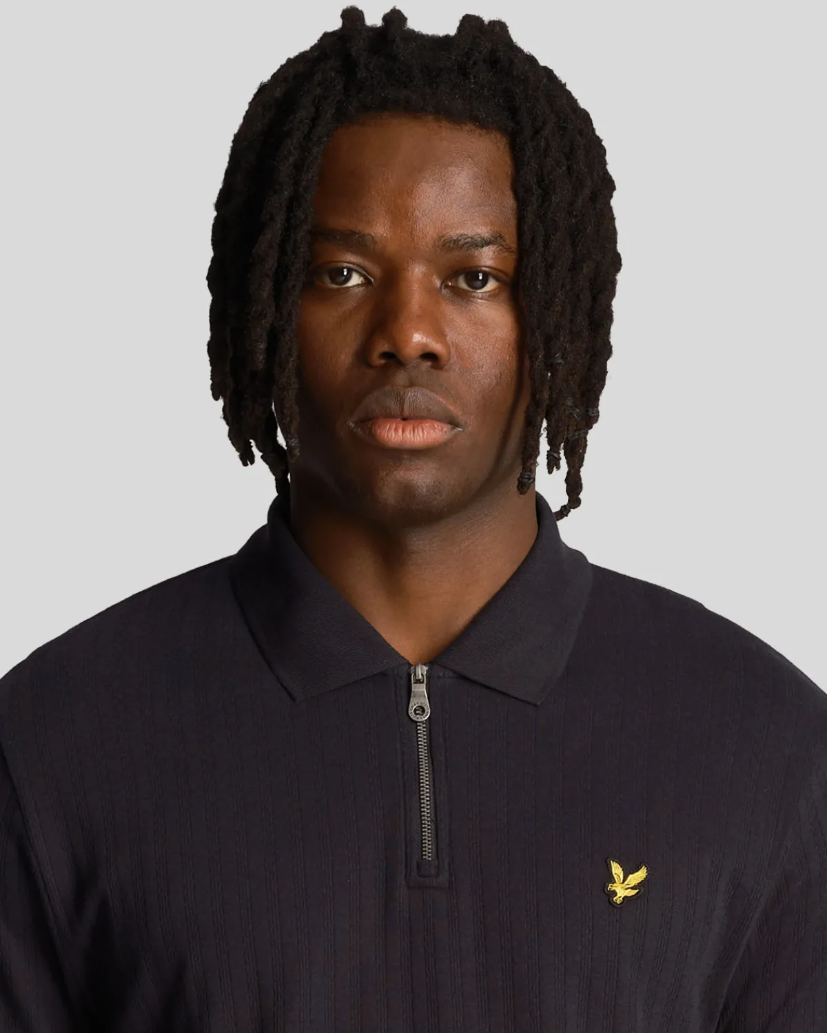 polohemd_mit_strukturierten_streifen_3.webp Lyle & Scott Polohemden<Polohemd mit strukturierten Streifen DunkleMarine