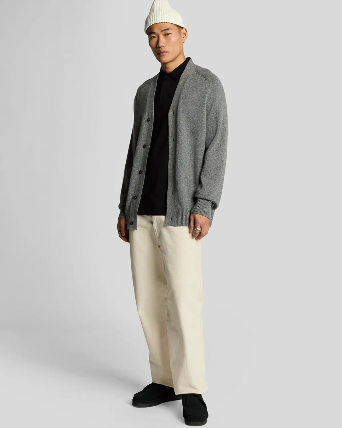 poloshirt_mit_osmanischer_spitze_1.webp Lyle & Scott Vermächtnis | Polohemden<Poloshirt mit osmanischer Spitze JetBlack