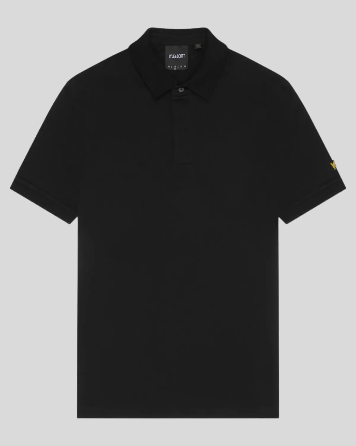 poloshirt_mit_osmanischer_spitze_4.webp Lyle & Scott Vermächtnis | Polohemden<Poloshirt mit osmanischer Spitze JetBlack