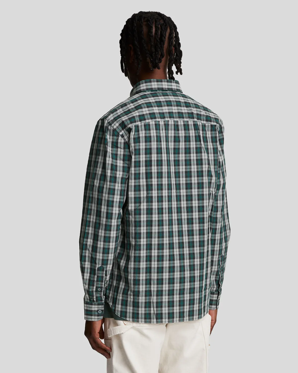 popelinehemd_mit_gewaschenem_karo_2-1.webp Lyle & Scott Vermächtnis | Hemden<Popeline-Hemd mit gewaschenem Karo ArgyleTeal/MidGreyMarl