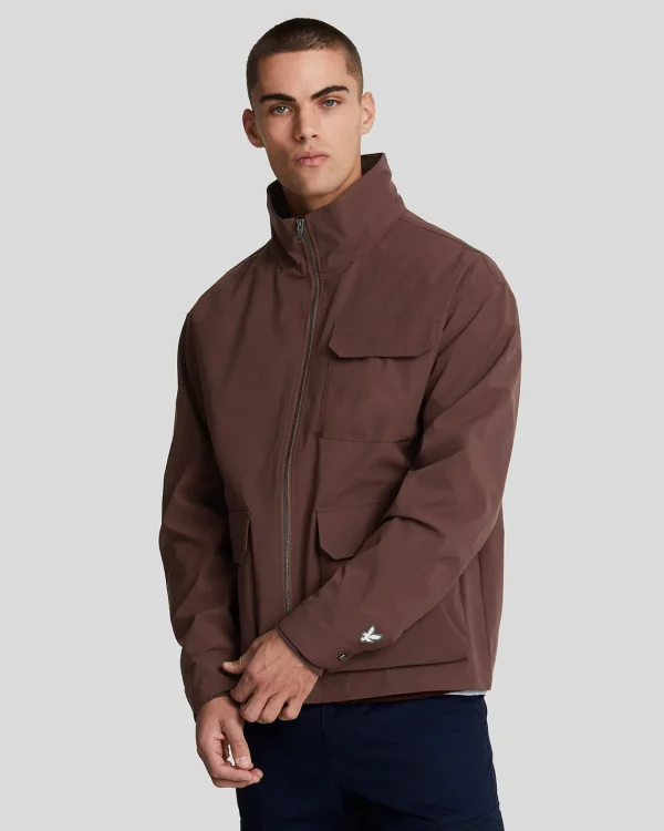 Lyle & Scott Reframed | Mäntel & Jacken<Premium 3 Taschen Softshell Jacke RubberRed