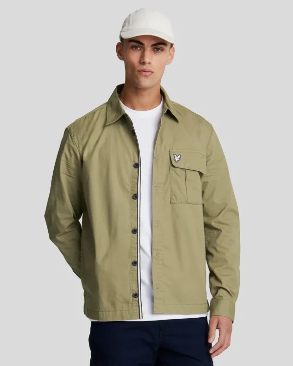 Lyle & Scott Mäntel & Jacken<Premium Überhemd mit plissierten Taschen Woolwich
