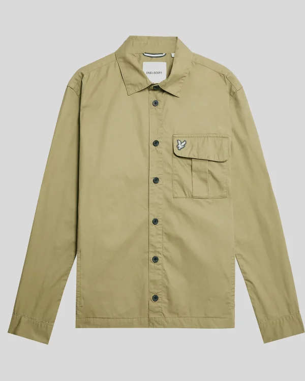 Lyle & Scott Mäntel & Jacken<Premium Überhemd mit plissierten Taschen Woolwich