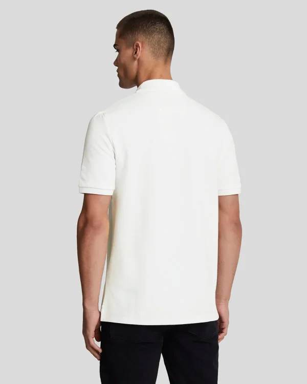 Lyle & Scott Reframed | Polohemden<Premium Flatback Pique Poloshirt White