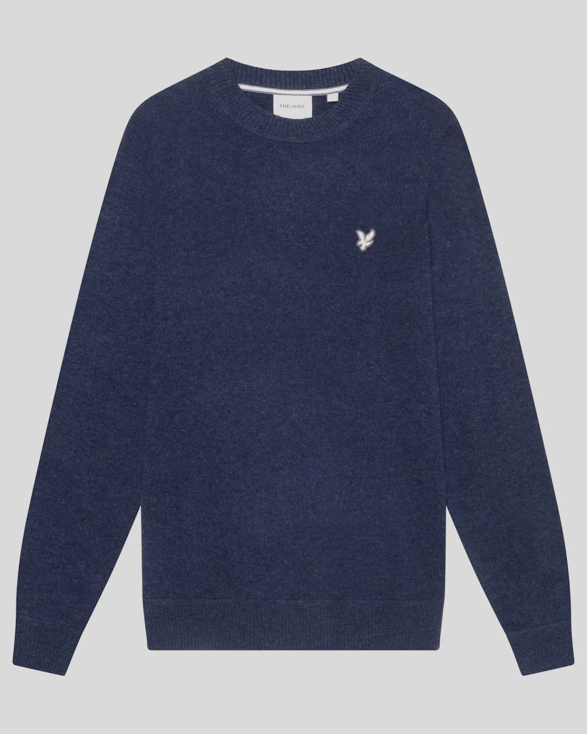 premium_kaschmirmischung_rundhalspullover_4-1.webp Lyle & Scott Reframed | Pullover & Strickwaren<Premium Kaschmir-Mischung Rundhals-Pullover MidnightNavy