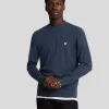 Lyle & Scott Reframed | Pullover & Strickwaren<Premium Merino Rundhals-Pullover MidnightNavy