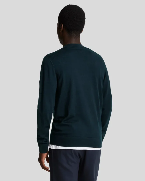 Lyle & Scott Reframed | Pullover & Strickwaren<Premium Merino Rundhals-Pullover Lacquer