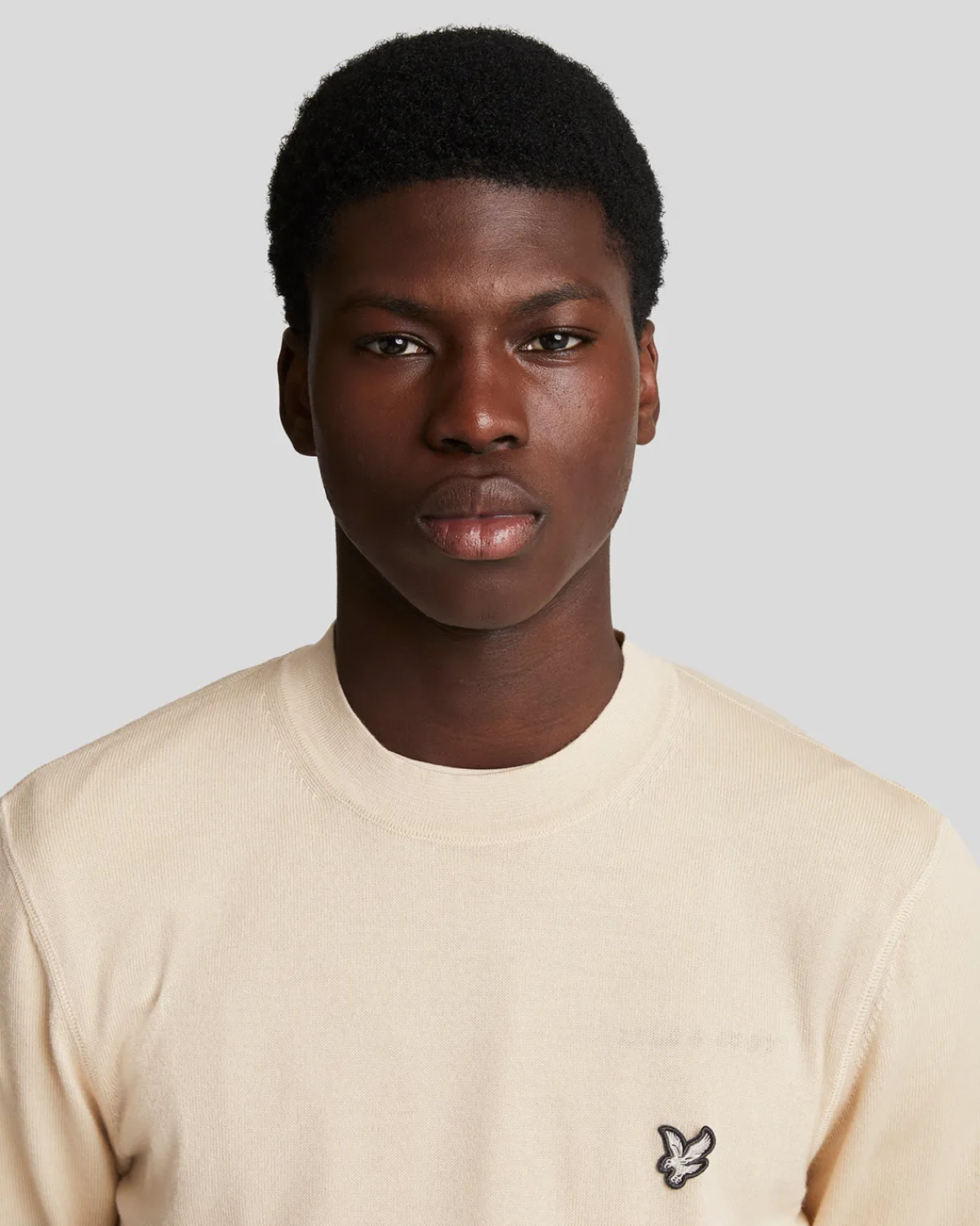 premium_merino_rundhalspullover_3.webp Lyle & Scott Reframed | Pullover & Strickwaren<Premium Merino Rundhals-Pullover DiscoveryKhaki