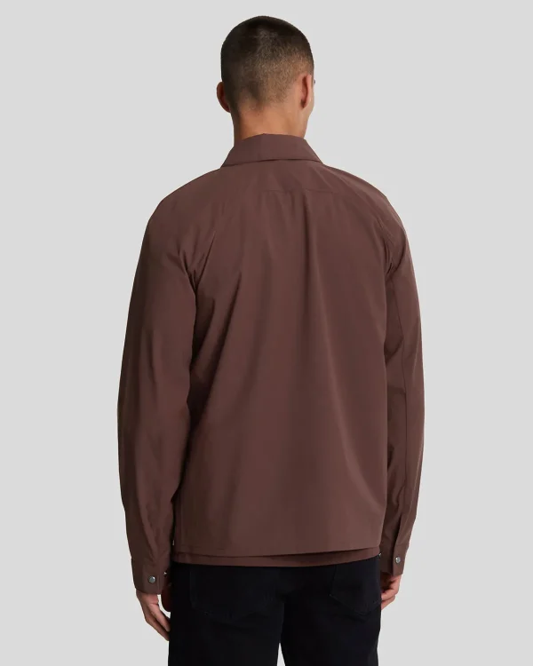 Lyle & Scott Mäntel & Jacken<Premium Pocketed Softshell Überhemd RubberRed