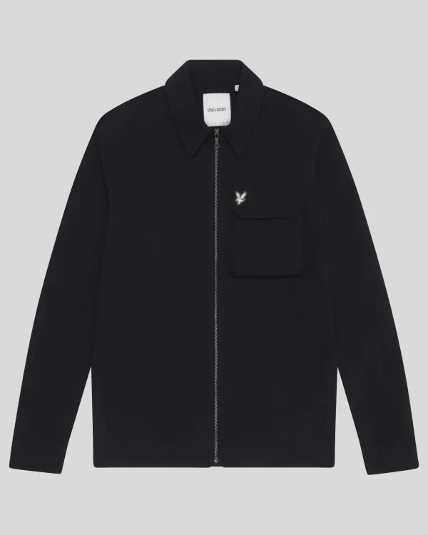 Lyle & Scott Mäntel & Jacken<Premium Pocketed Softshell Überhemd Lacquer