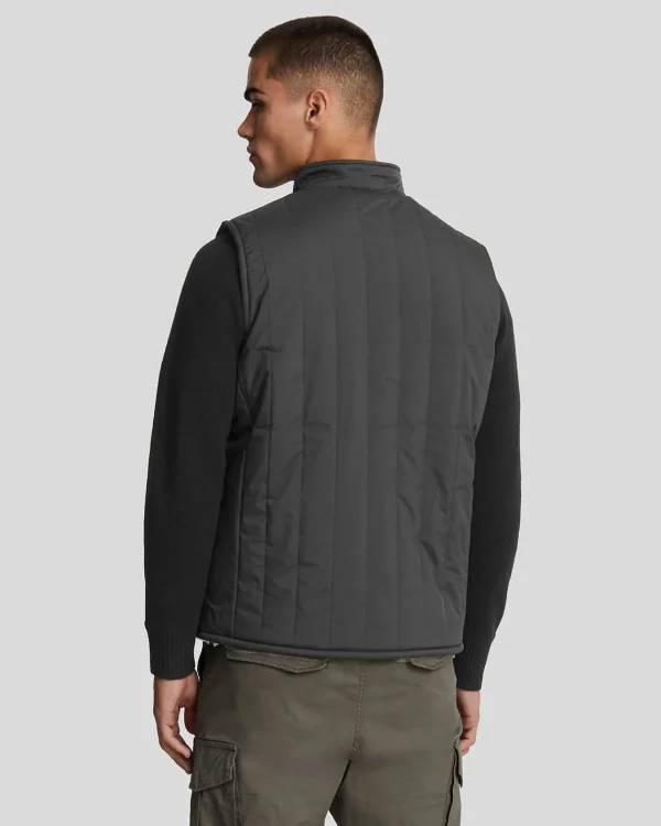 Lyle & Scott Reframed | Mäntel & Jacken<Premium Steppweste mit Wendefunktion Lacquer