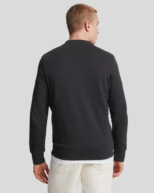 Lyle & Scott Reframed | Sweatshirts<Premium Sweatshirt mit Rundhalsausschnitt aus French Terry in Diagonalbindung Lacquer