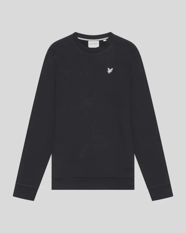 Lyle & Scott Reframed | Sweatshirts<Premium Sweatshirt mit Rundhalsausschnitt aus French Terry in Diagonalbindung Lacquer