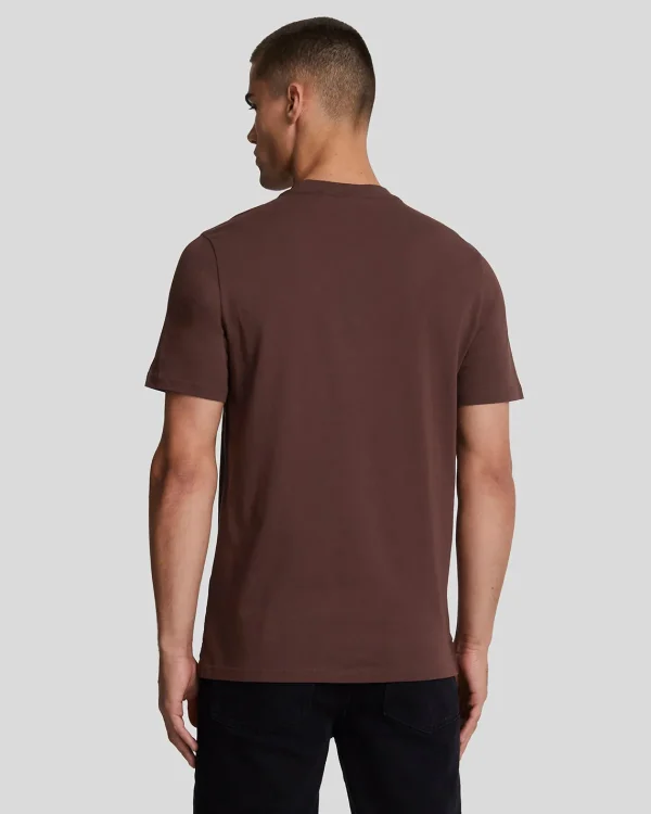 Lyle & Scott Reframed | T-shirts<Premium T-Shirt mit Rundhalsausschnitt aus Baumwolle RubberRed