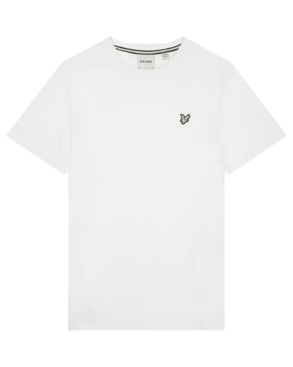 Lyle & Scott Reframed | T-shirts<Premium T-Shirt mit Rundhalsausschnitt aus Baumwolle White