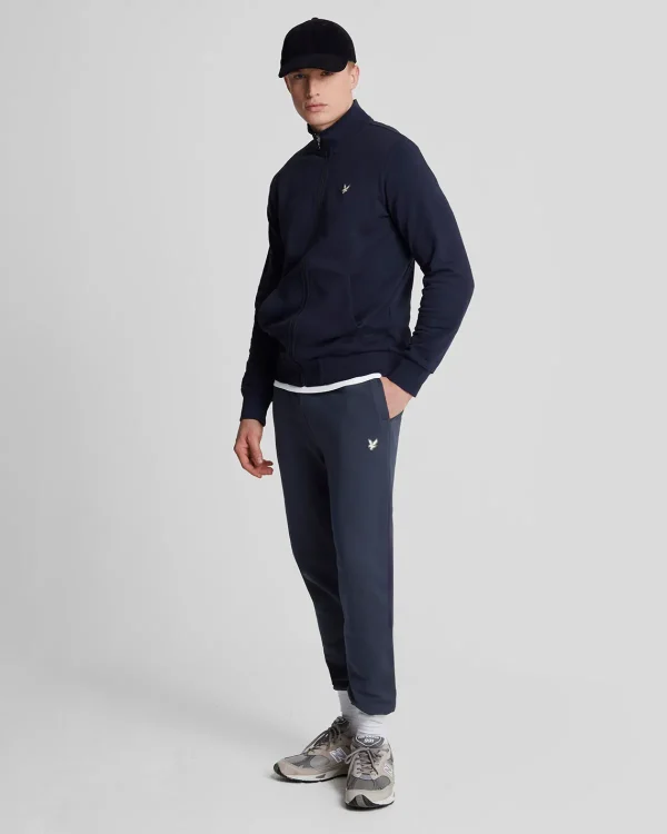 Lyle & Scott Reframed | Jogger<Premium-Jogginghose aus französischem Frottee mit Diagonalbindung MidnightNavy