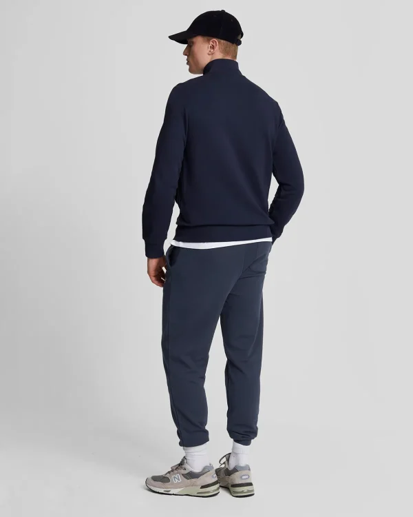 Lyle & Scott Reframed | Jogger<Premium-Jogginghose aus französischem Frottee mit Diagonalbindung MidnightNavy