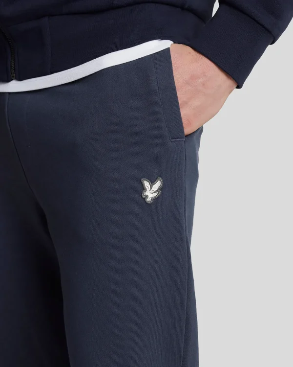 Lyle & Scott Reframed | Jogger<Premium-Jogginghose aus französischem Frottee mit Diagonalbindung MidnightNavy